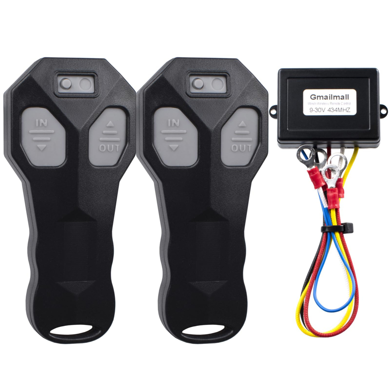 Gmailmall 12V Wireless Winch Remote Control Kit
