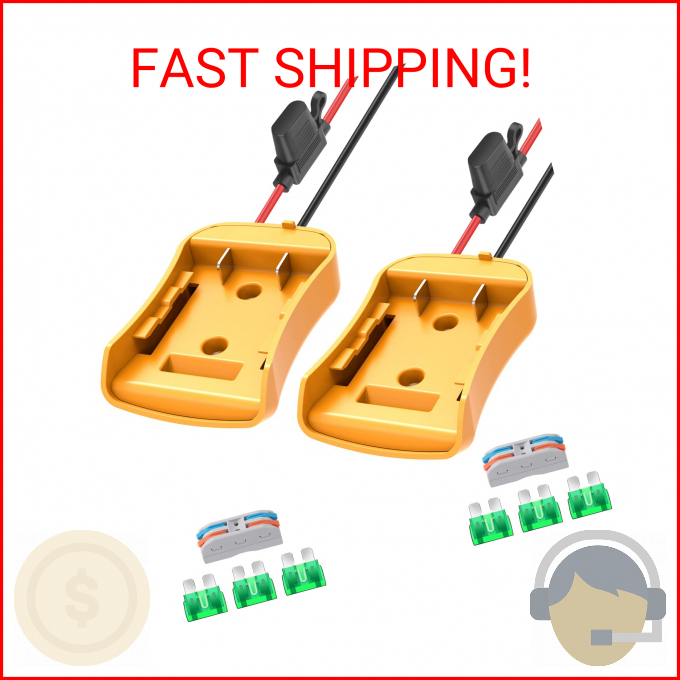 Power Wheel Adapter for Dewalt 20V Battery