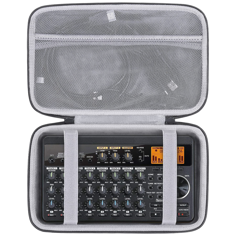 co2CREA Hard Case for Tascam DP-008EX 8-Track Digital Multi-Track Recorder